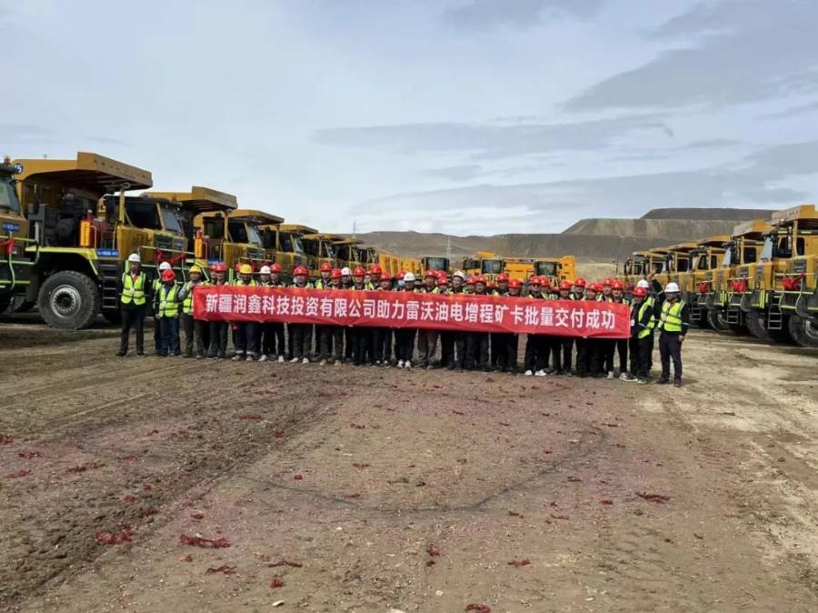 節(jié)能新標(biāo)桿，技術(shù)高集成！雷沃重工新能源礦卡交付新疆大型煤礦！